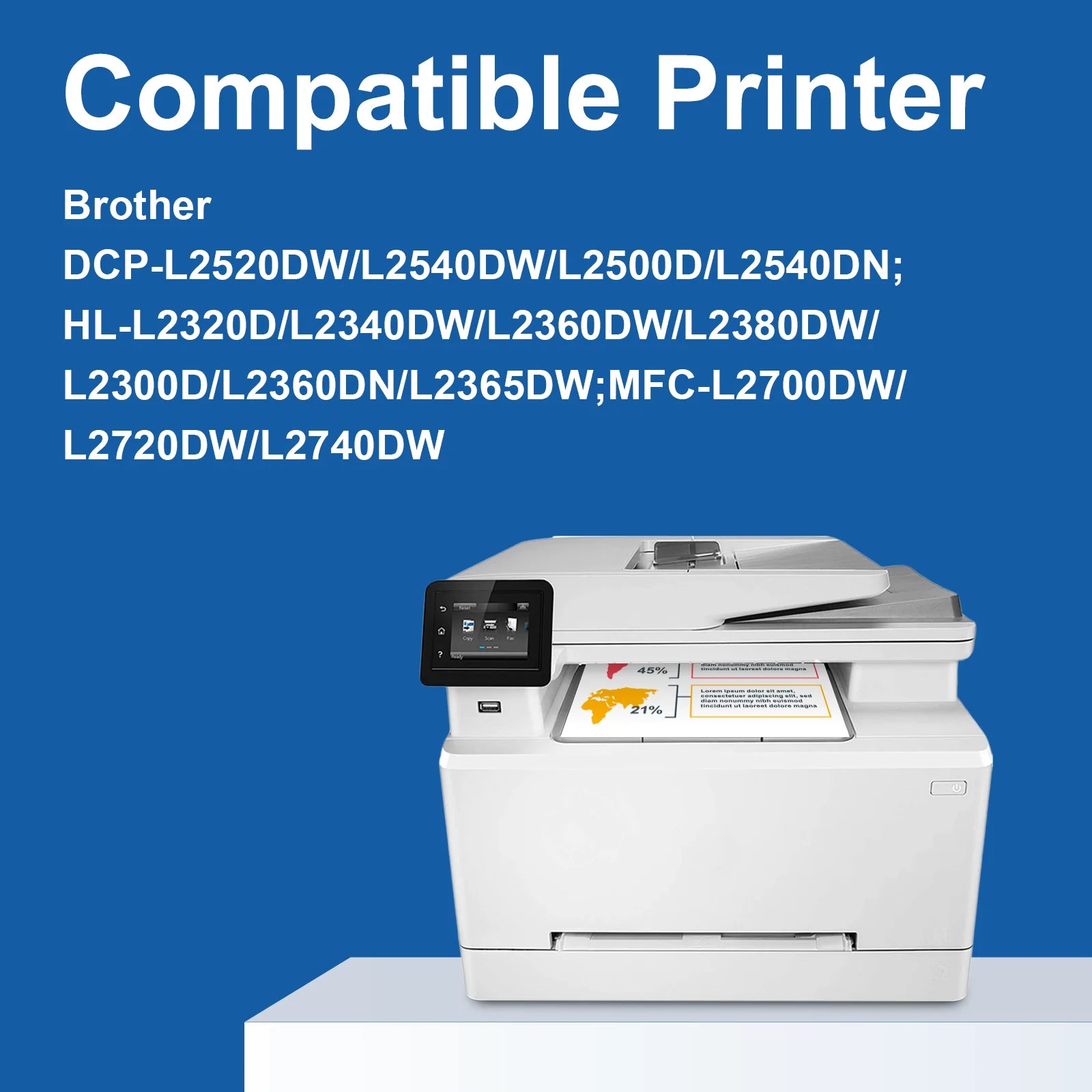 Compatible Brother DR630 Toner Cartridge(1 Pack)
