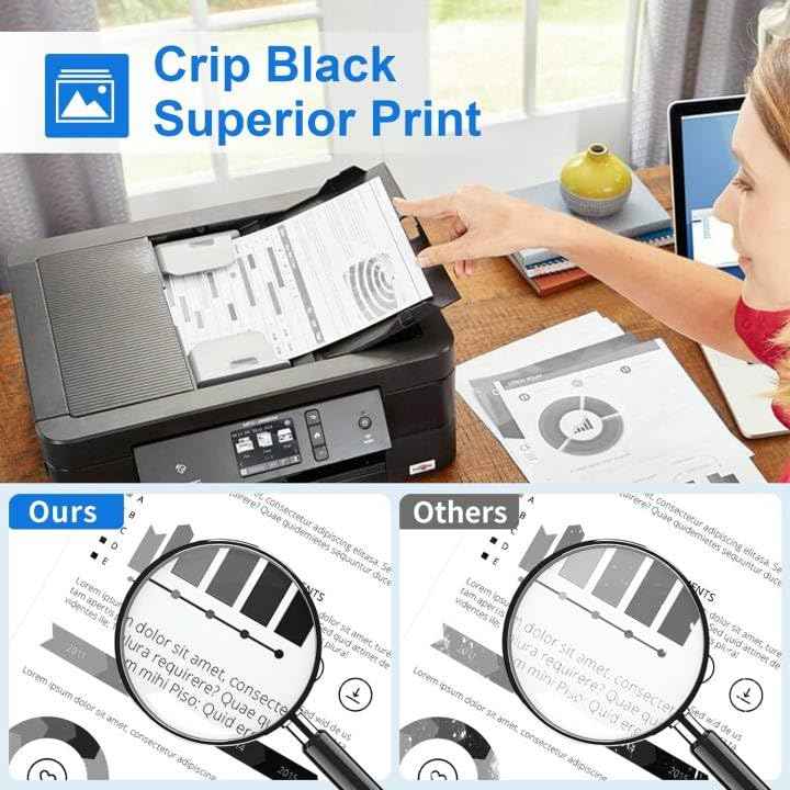 054 CRG-054 054H Toner for Canon 054 Toner Cartridge Set for MF644Cdw MF642Cdw Printer (Black Cyan Magenta Yellow, 4-Pack)