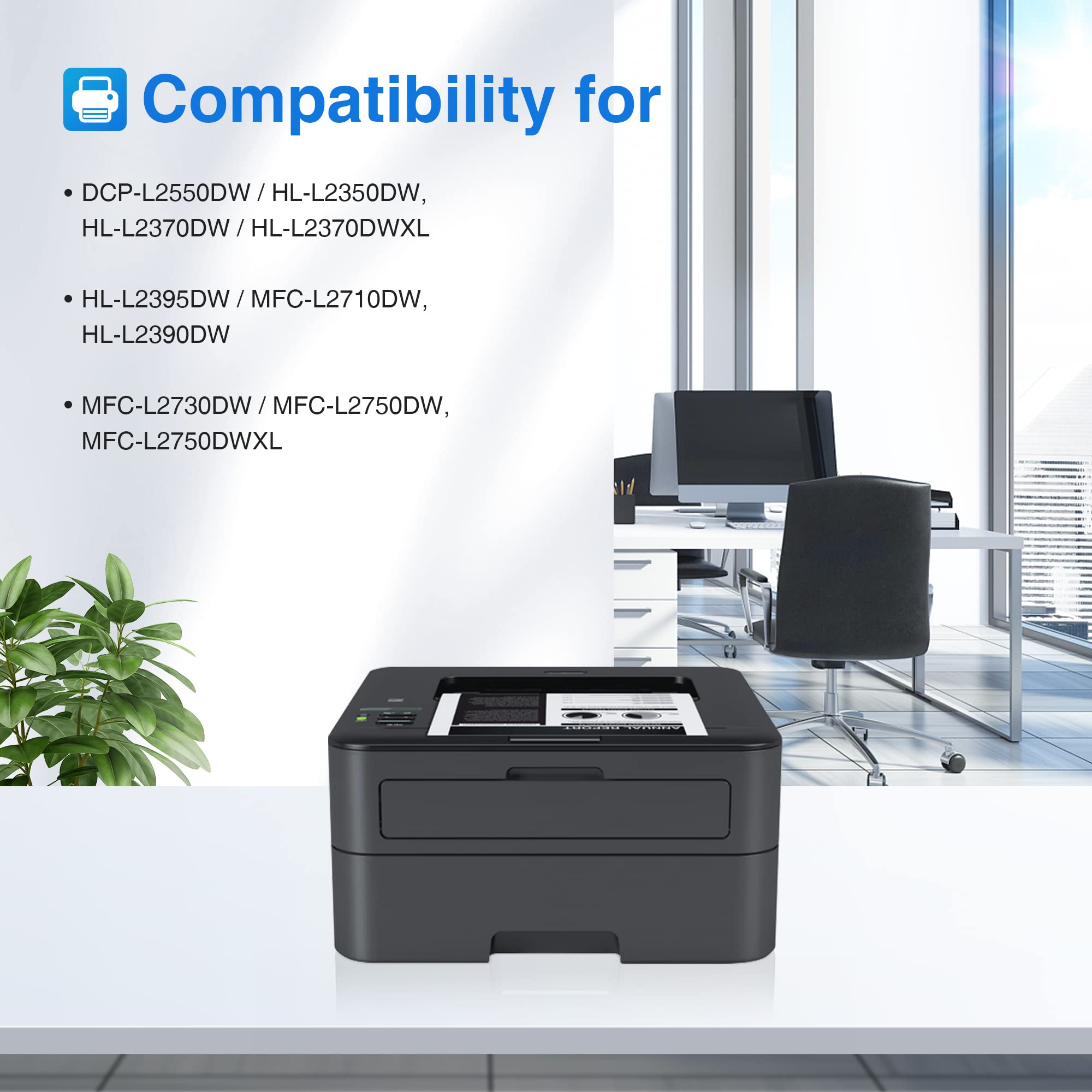 DR730 Drum Unit Compatible Replacement for TN730 TN760 TN770 2PK