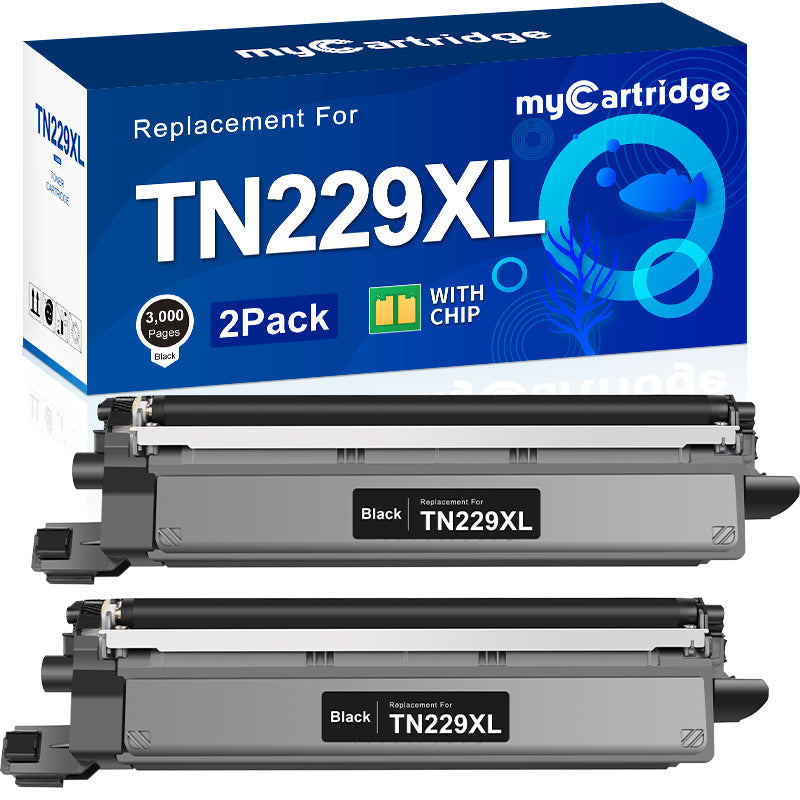 Brother TN229XL Compatible Toner Cartridge(2 Black)