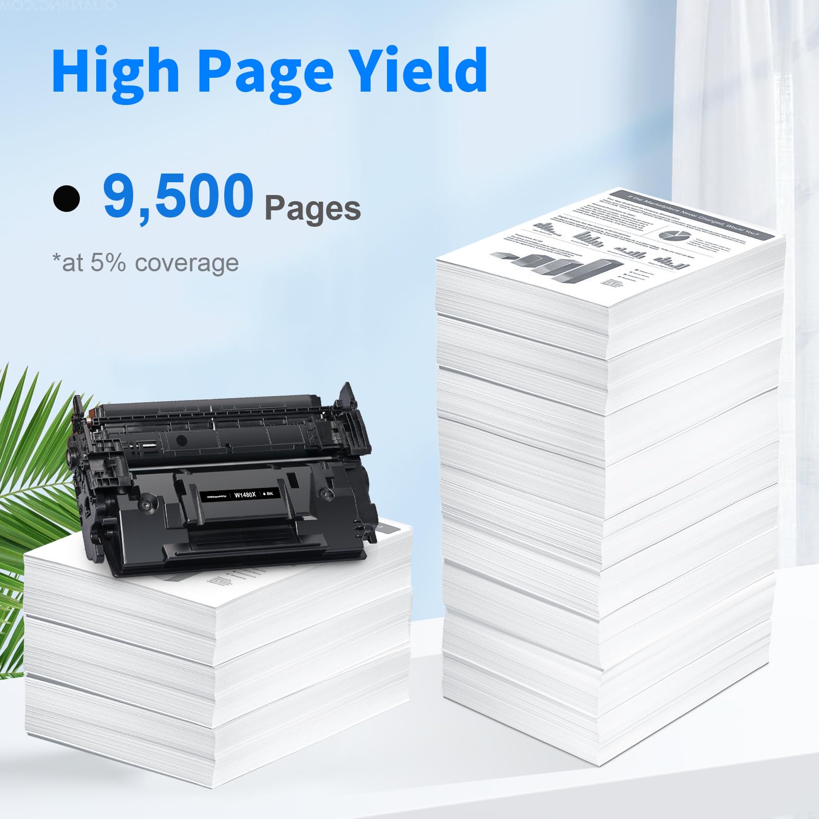 HP 148X Compatible Toner Cartridge (1 Black)