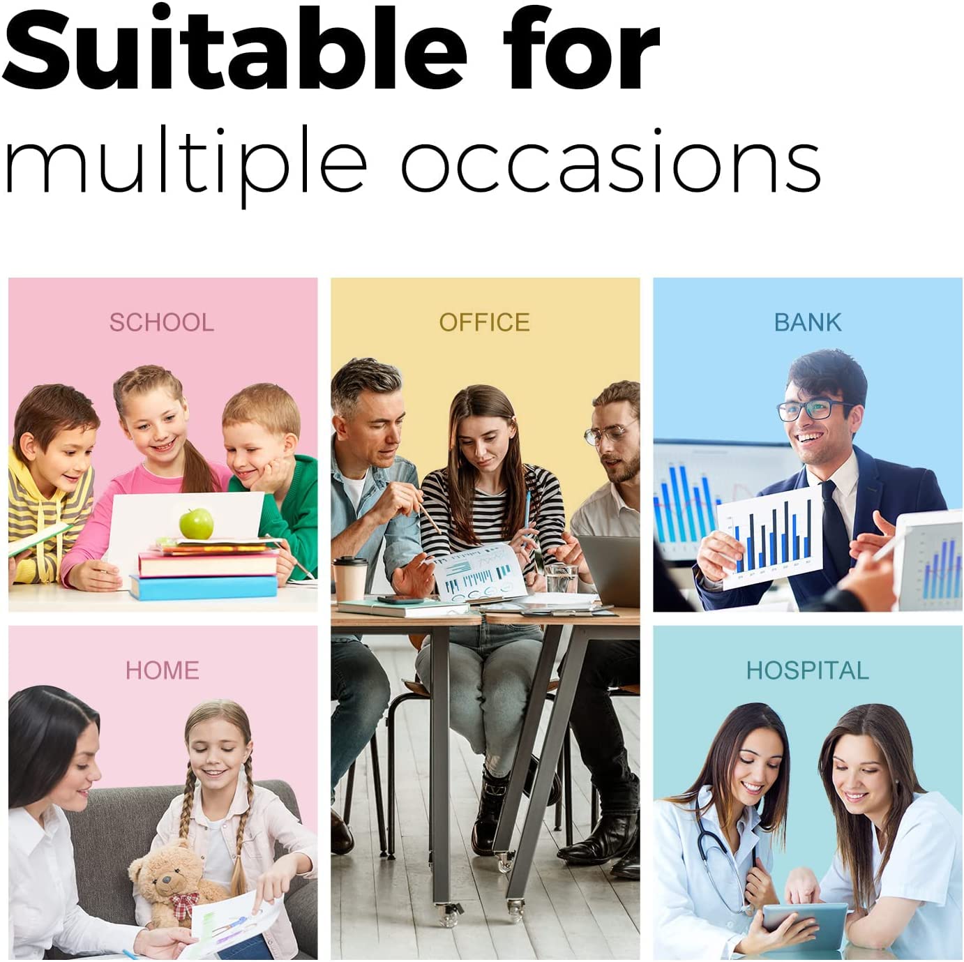 Compatible HP 26A CF226A Toner Cartridge With Chip(2 Black)