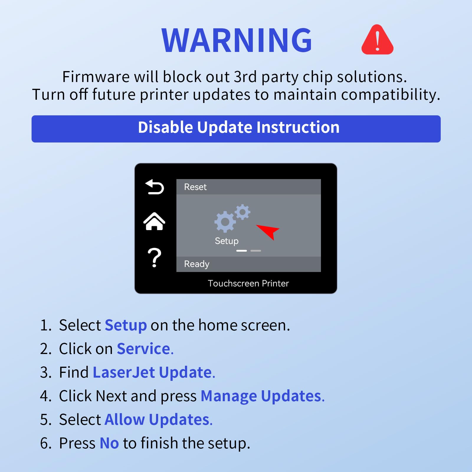 HP 414X Compatible Toner Cartridge with Chip(2 Black )