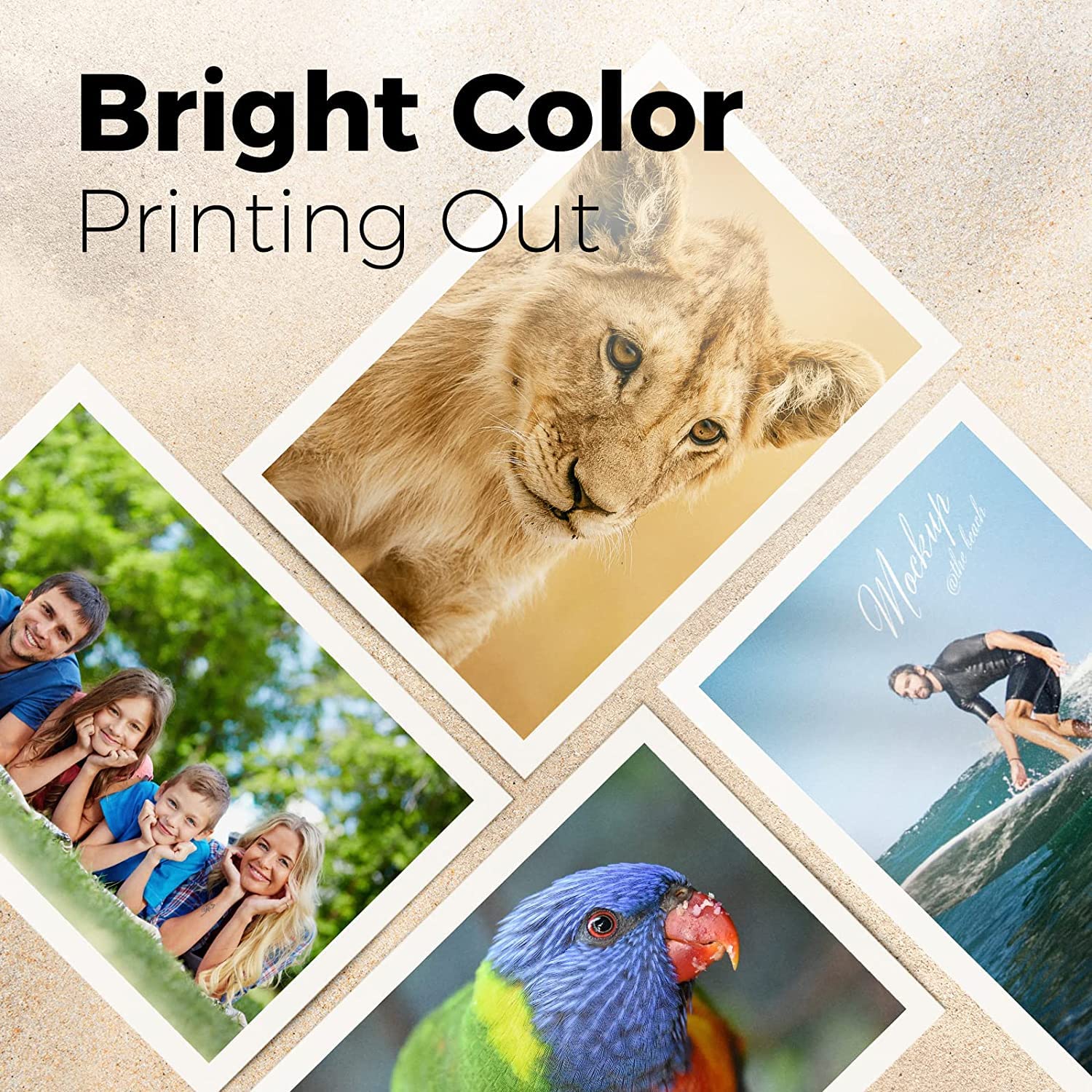 Compatible Brother TN433 Toner Cartridge (4Pack:Black, Cyan, Magenta, Yellow)