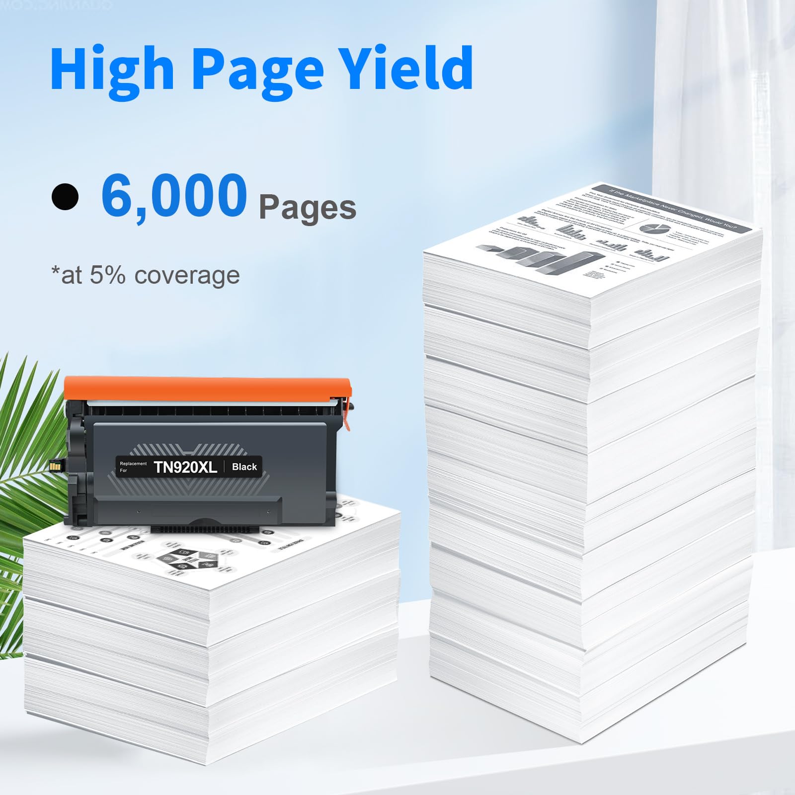 TN920XL Compatible Toner 2 Pack