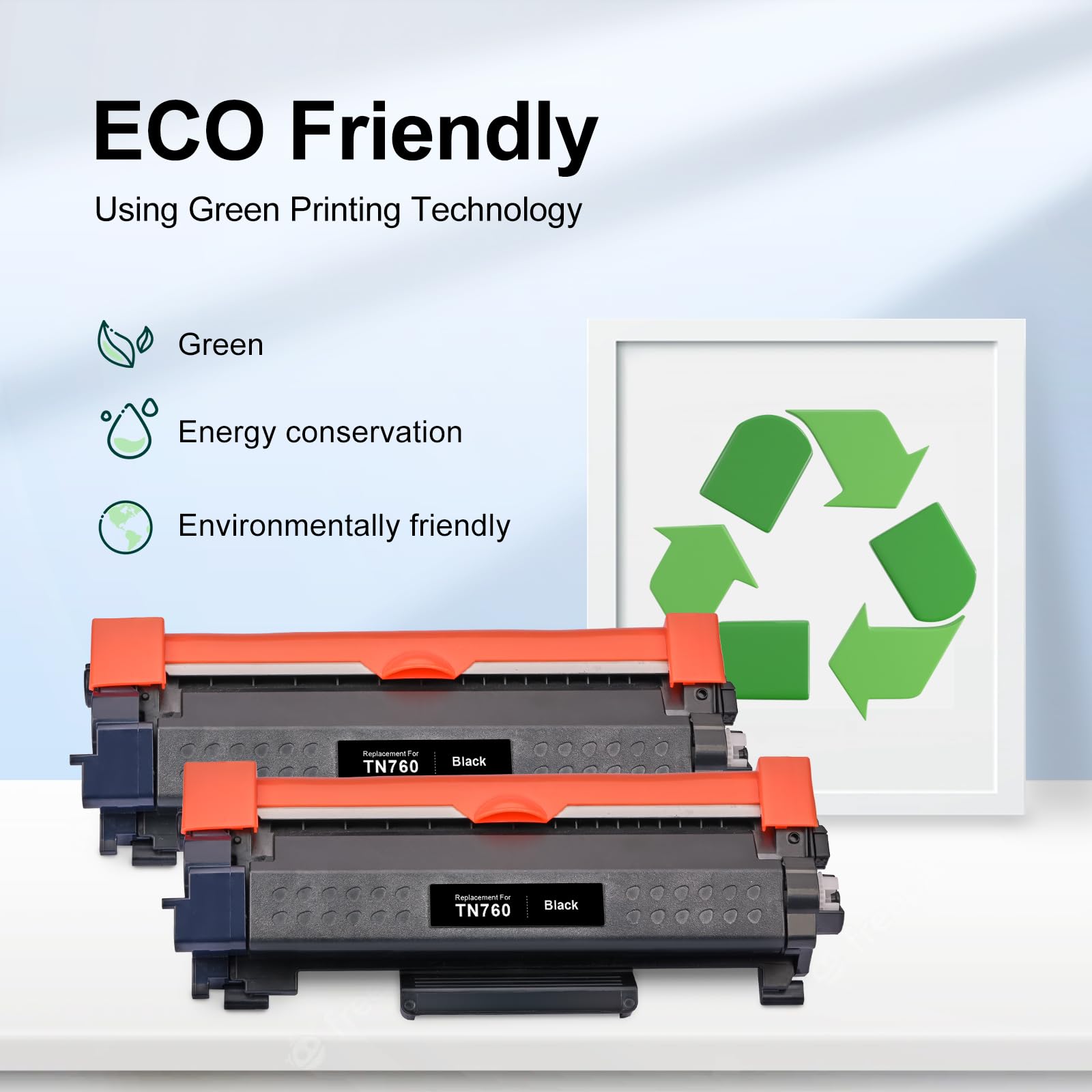 myCartridge Compatible Brother TN760 Toner Cartridges are ECO Friendly