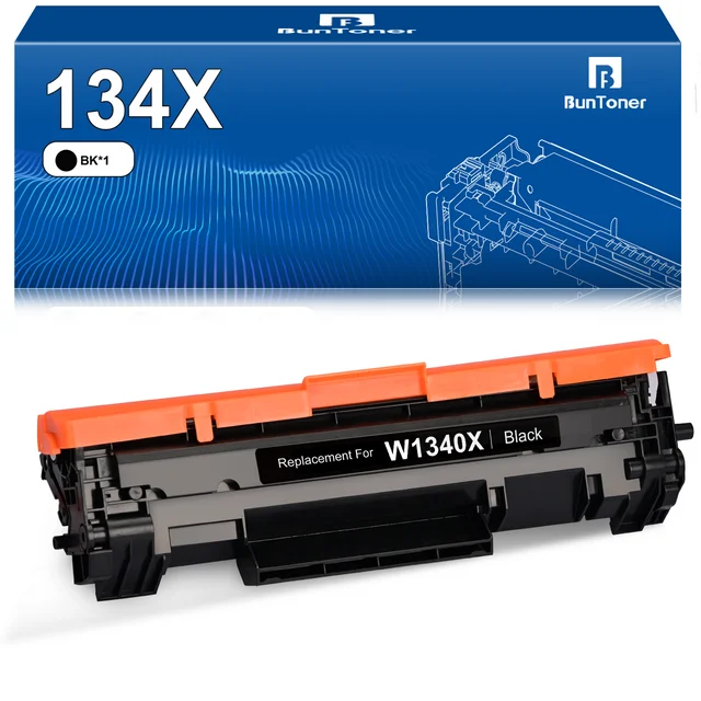 134X Toner Cartridges (with Chip) Compatible for HP 134X 134A W1340X W1340A for HP Laserjet M209dw MFP M234dw M234sdn M234sdw Printer (Black)