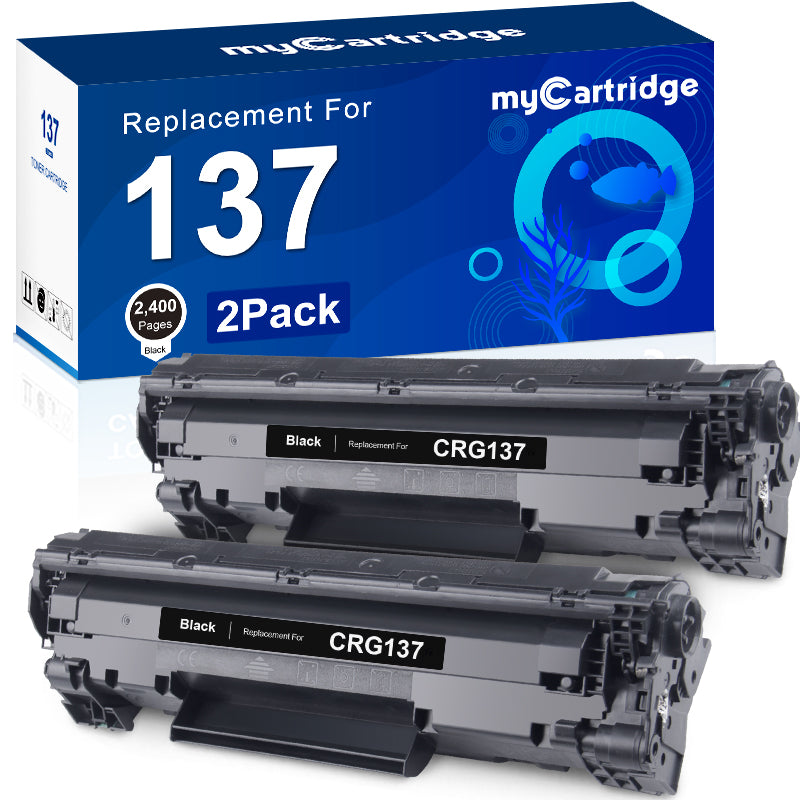 Canon 137 Compatible Toner Cartridge（2 Black）