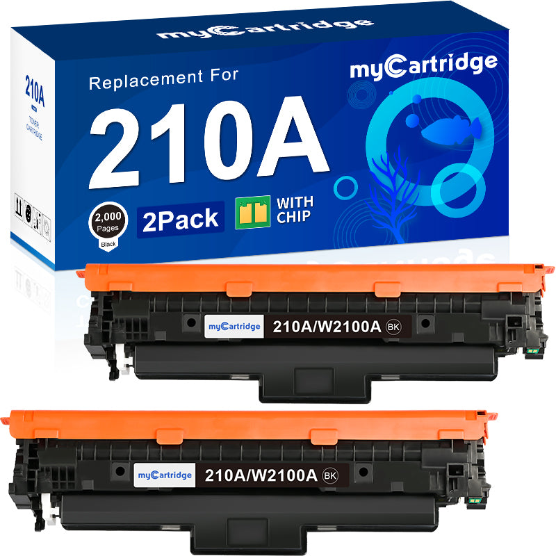 HP 210A Compatible Toner Cartridge With Chip（2 Black)