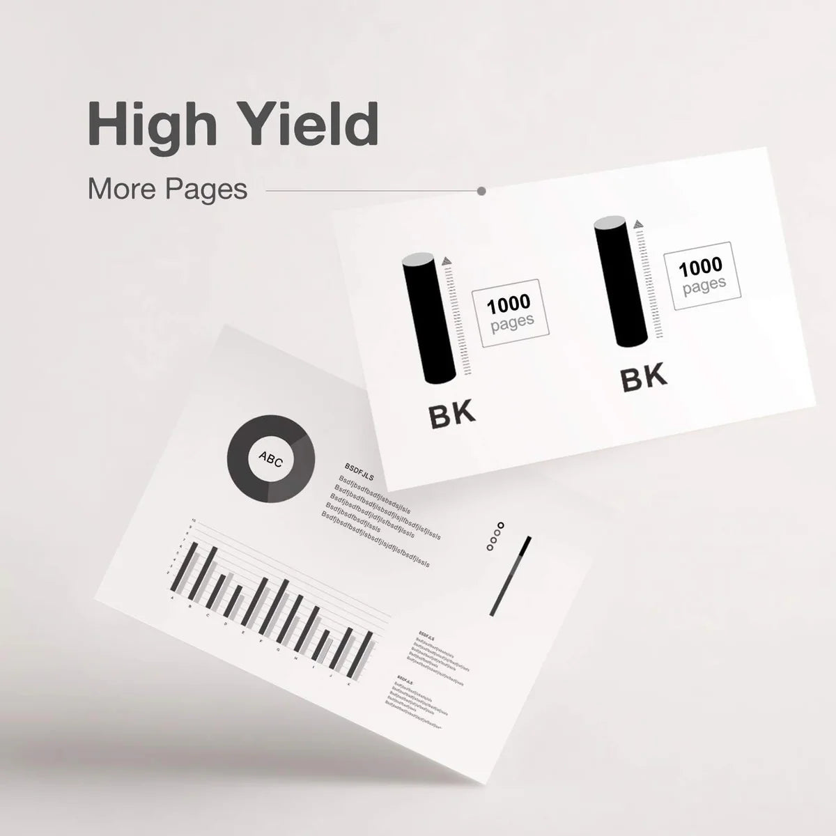 Compatible HP 79A Toner Cartridge (Black, 2-Pack)