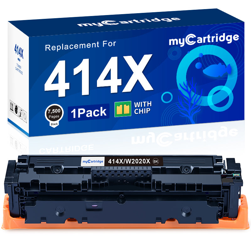 HP 414X Black Compatible  Toner Cartridge（1 Black）