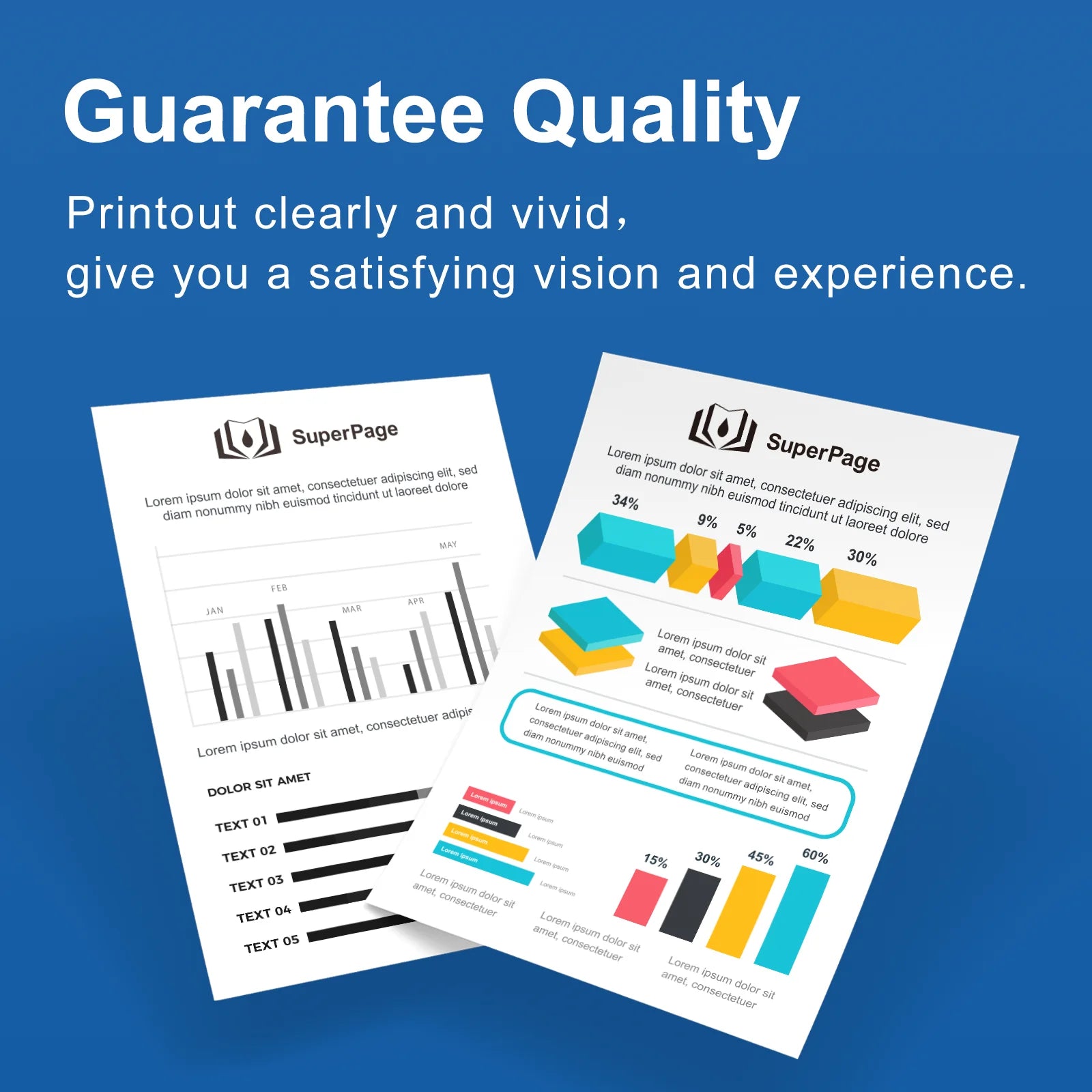 Compatible Brother TN229XL Super High Yield Black Toner（4-Pack：Black, Cyan, Magenta, Yellow）