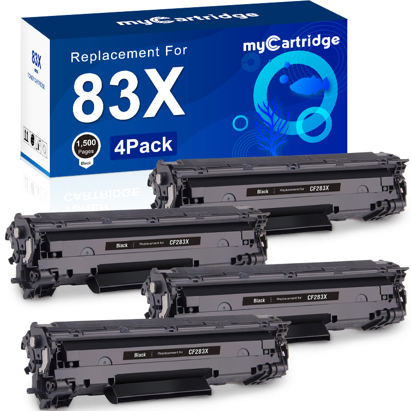HP 83X CF283X Compatible Toner Cartridge（2 Black)