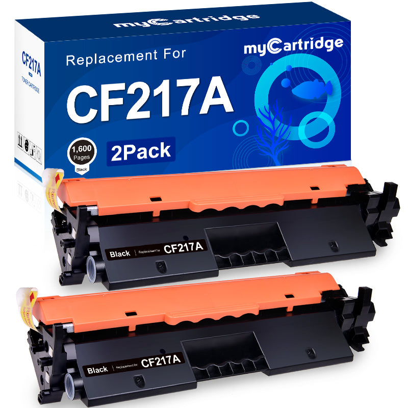HP CF217A Compatible toner cartridge（2 Black)