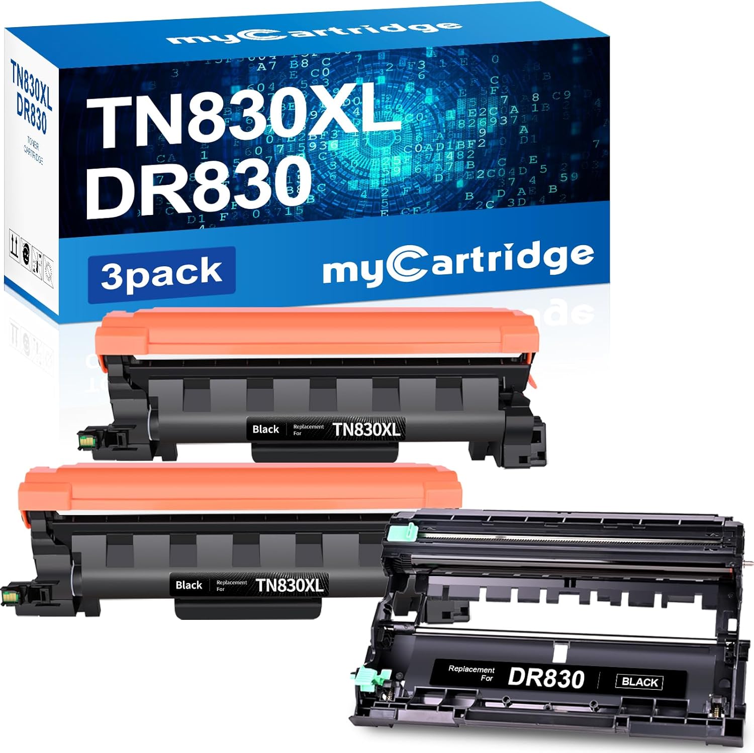 Compatible Brother DR830 + TN830XL Drum & Toner Combo | myCartridge