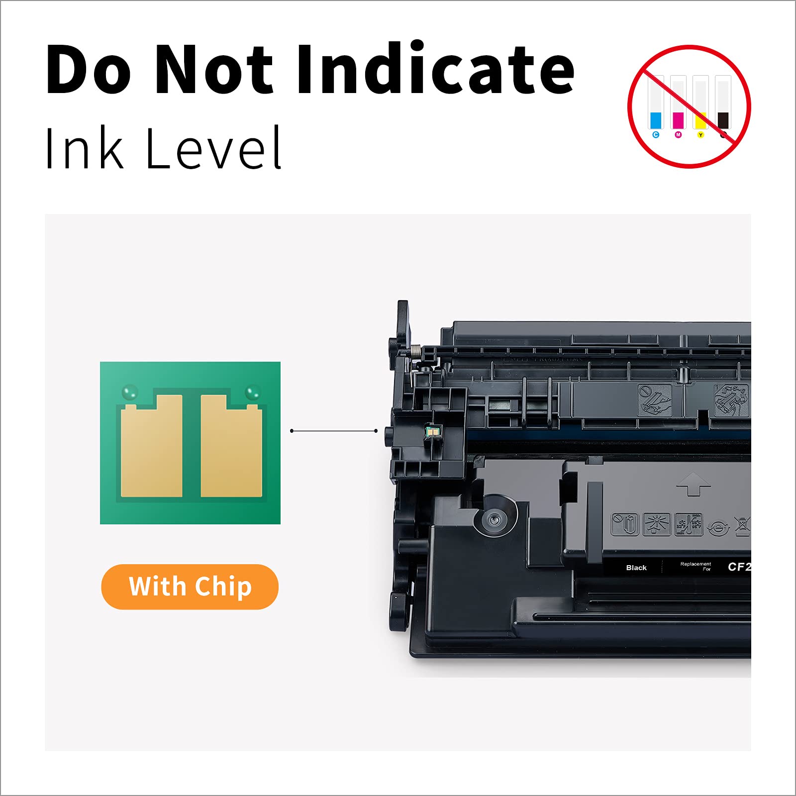 HP 58A CF258A Compatible Toner Cartridge With Chip（1 Black)