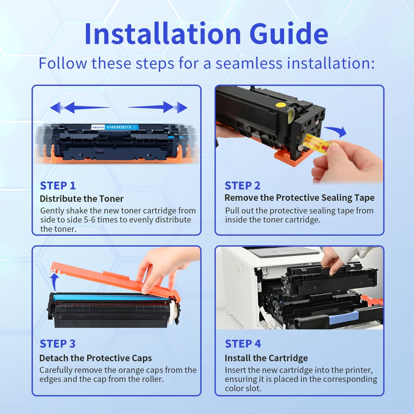 Compatible HP 414X Black Replacement Toner Cartridge - W2020X