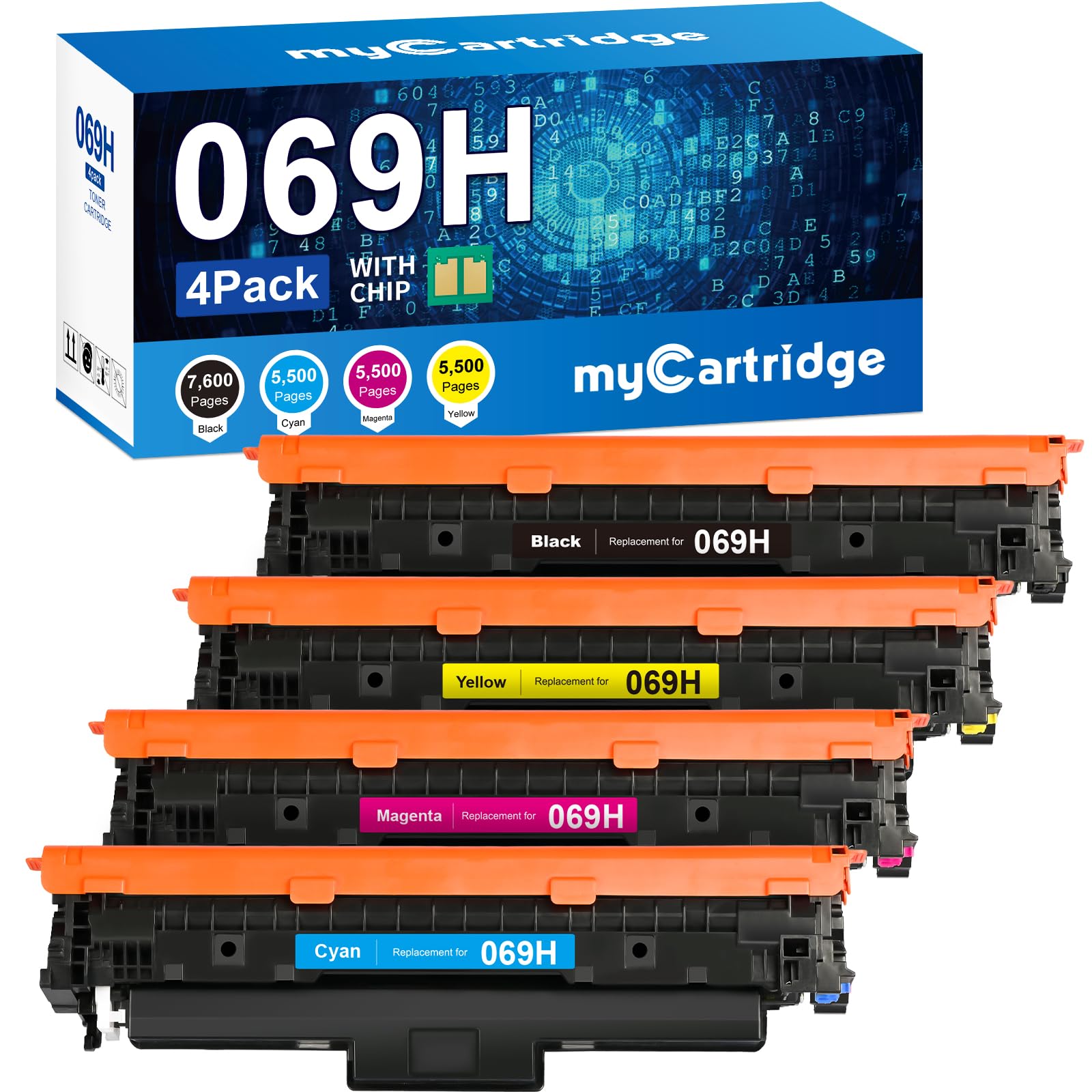 myCartridge Compatible Canon 069H Toner Set