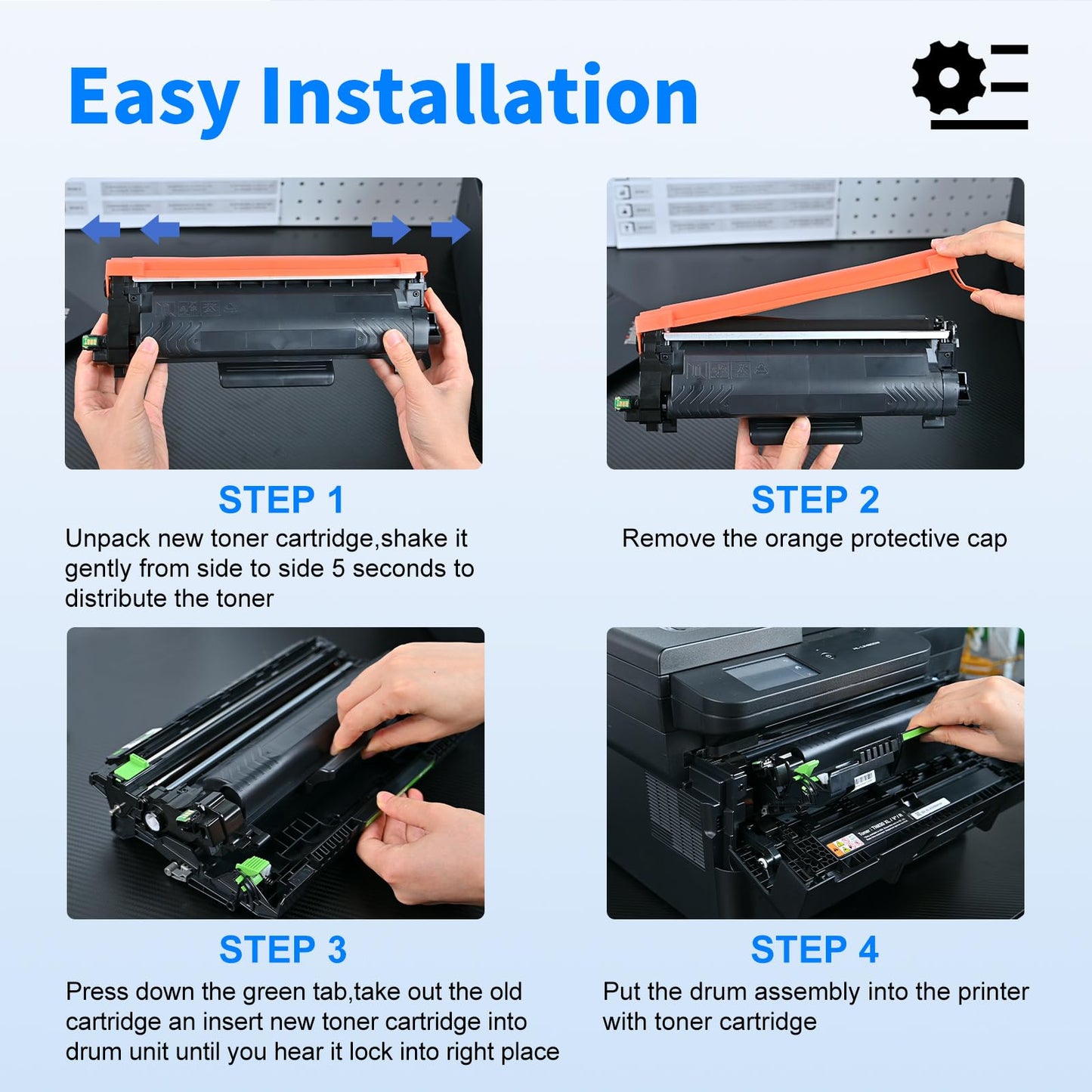 mycartridge TN830 Toner Cartridges  installation