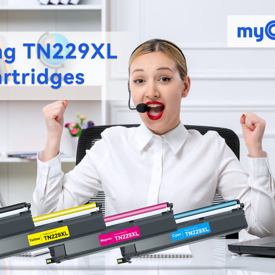 Brother TN229 Toner Cartridge unboxing